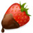 Strawberry Chocolate Icon
